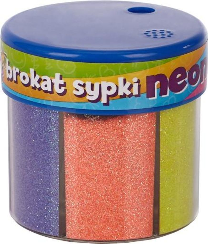 Sypké třpytky 50g 6 neonových barev Astra Obrázek produktu 