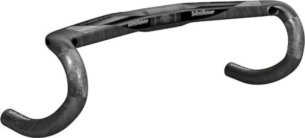 Guidon Vision Trimax Carbon Aero 400mm - Réduit la Traînée et la Fatigue