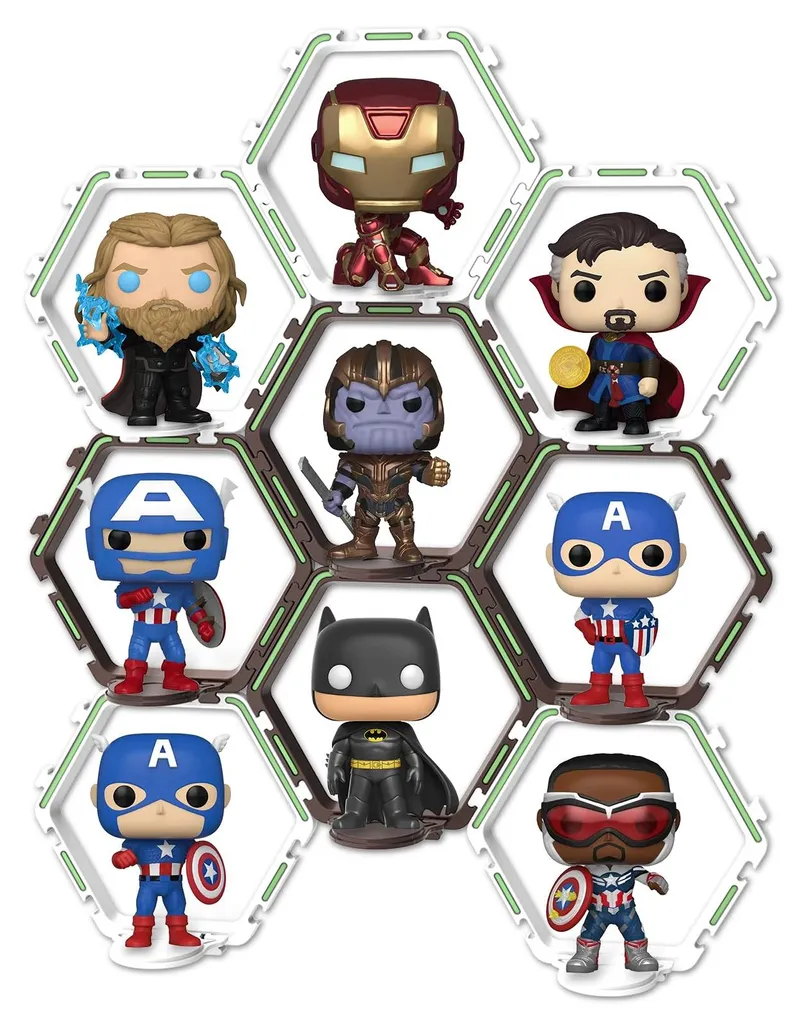 Présentoir Mural Suspendu 9 Niveaux - Support Figurines Funko Pop