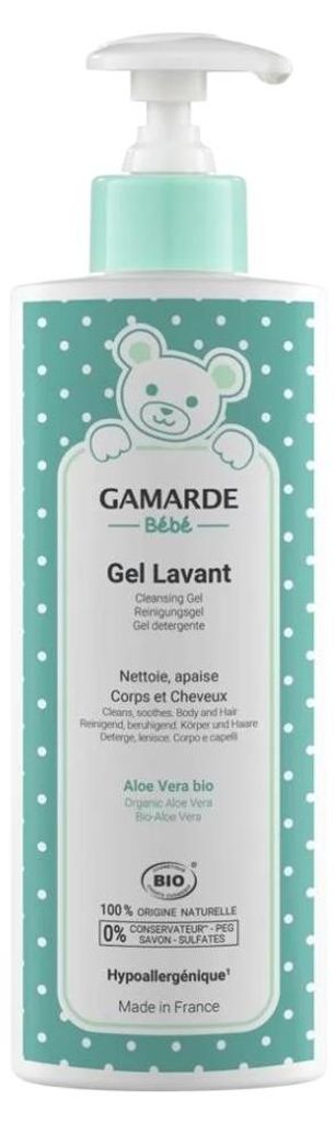 Gamarde, Baby, Biologisch, Hydraterend, Douchegel, voor Productafbeelding 