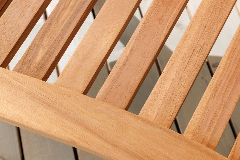 Massive Gartenbank EMPIRE TEAK 150cm natur Teakholz Produktbild 12
