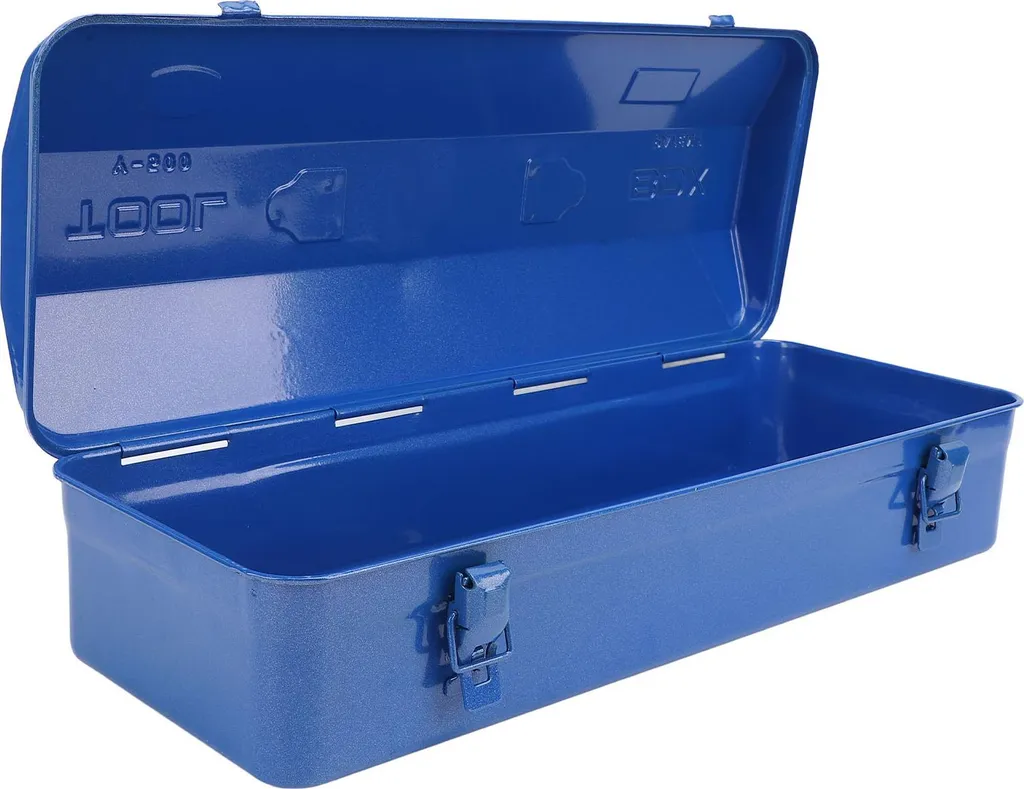 Boîte à outils pour chantier et voiture avec rangement métal portable