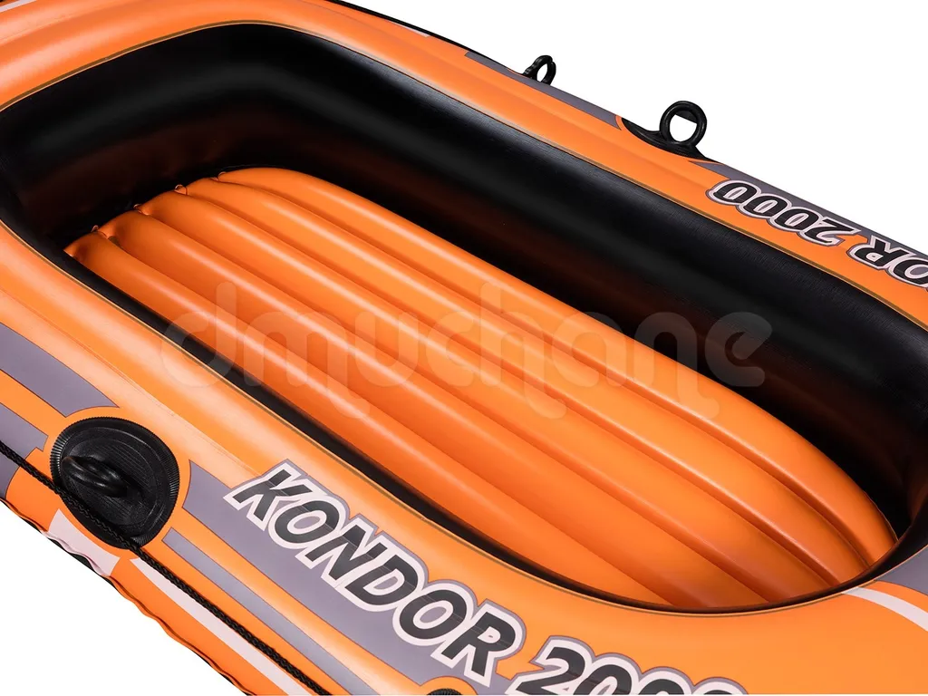 Bateau de plage pour lac et mer Bestway Hydro-Force Raft Set 61062 - 48