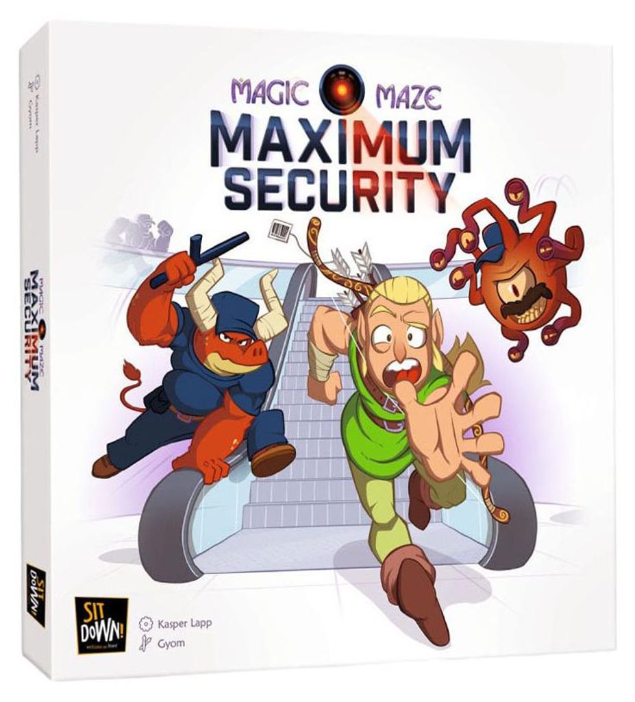 Sit Down Brettspiel „Magic Maze: Maximum Security“ – Erweiterung