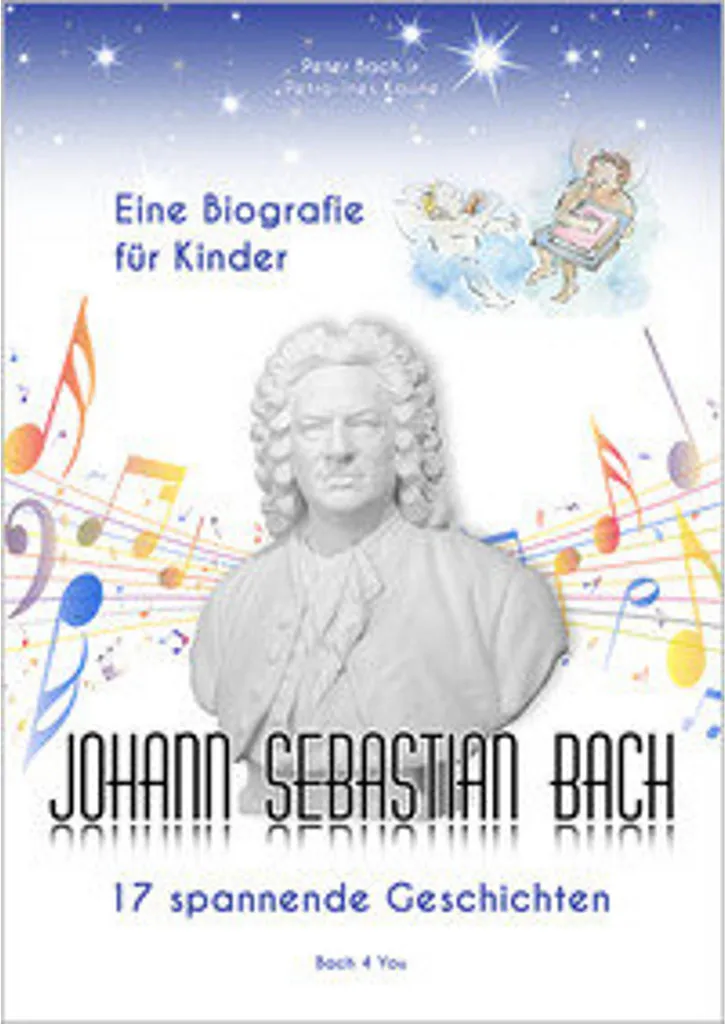 Livre éducatif sur Bach pour enfant : biographie illustrée et ludique