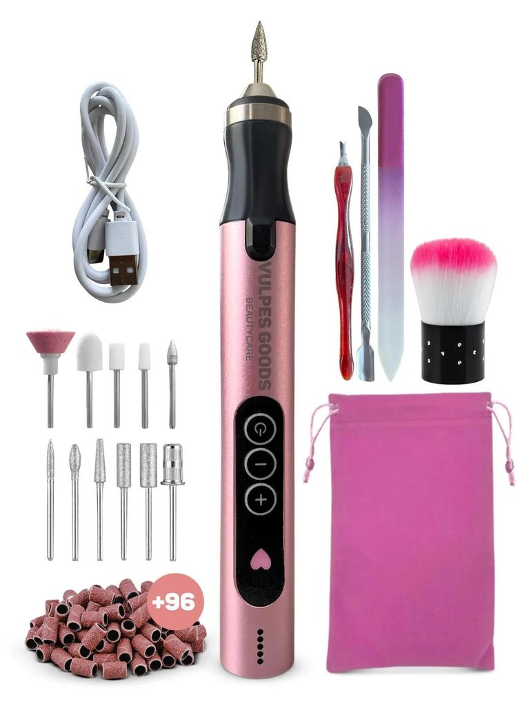 Vulpes Goods Fresa elettrica per unghie, set per manicure e Immagine del prodotto 