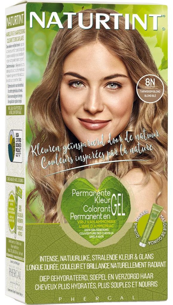 Naturtint 8N Koloryzacja pszeniczny blond Zdjęcie produktu 