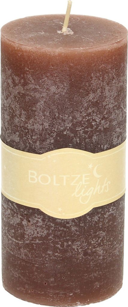 Kerze Lea 15cm coffee