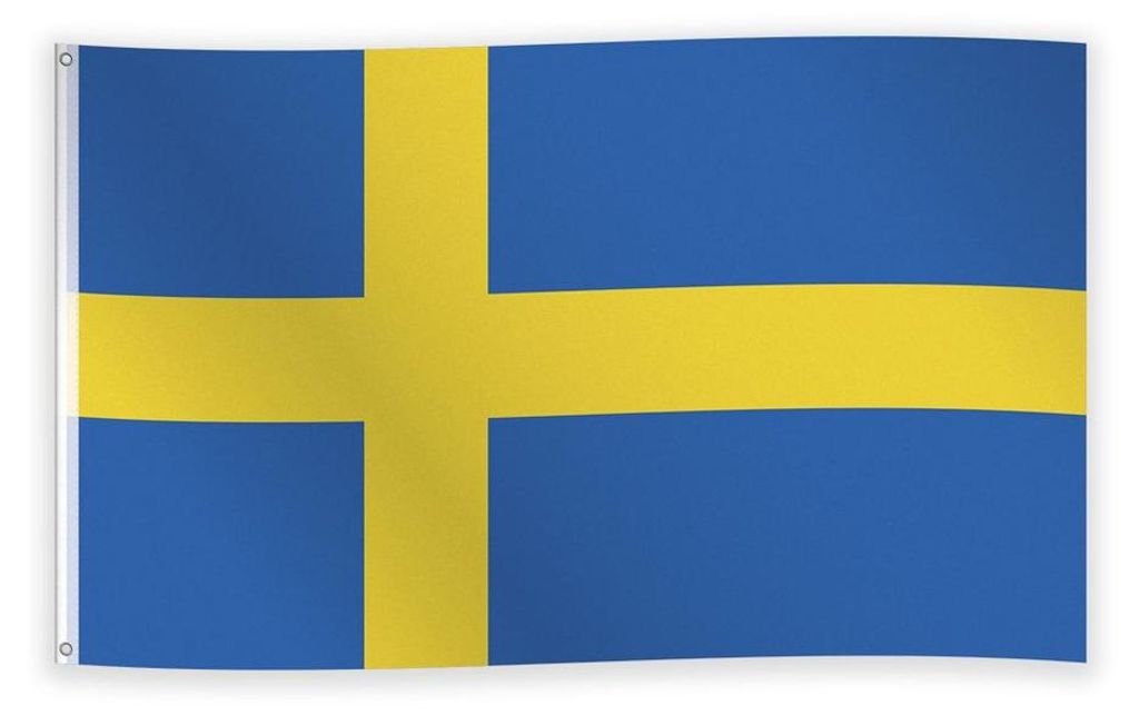 Fahne Schweden 150 X 90 cm Flagge Produktbild 