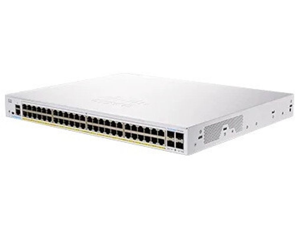 Cisco CBS250-48P-4G-EU Managed L2/L3 Gigabit Ethernet (10/100/1000) Netzwerk-Switch Silber