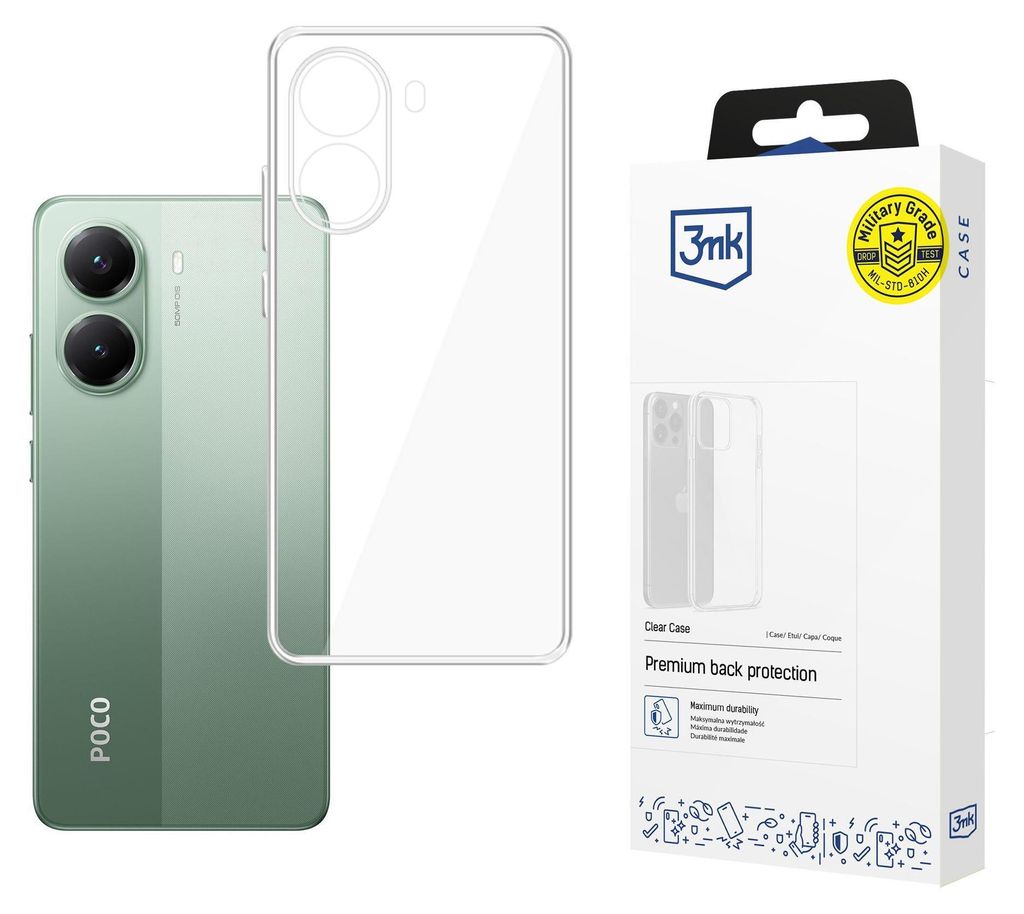 3MK 3mk Clear Case do POCO X7 Pro Immagine del prodotto 