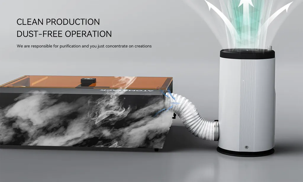 Purificateur ATOMSTACK D3 Haute Efficacité pour Boîtier Laser B1 B2 B3 - 11