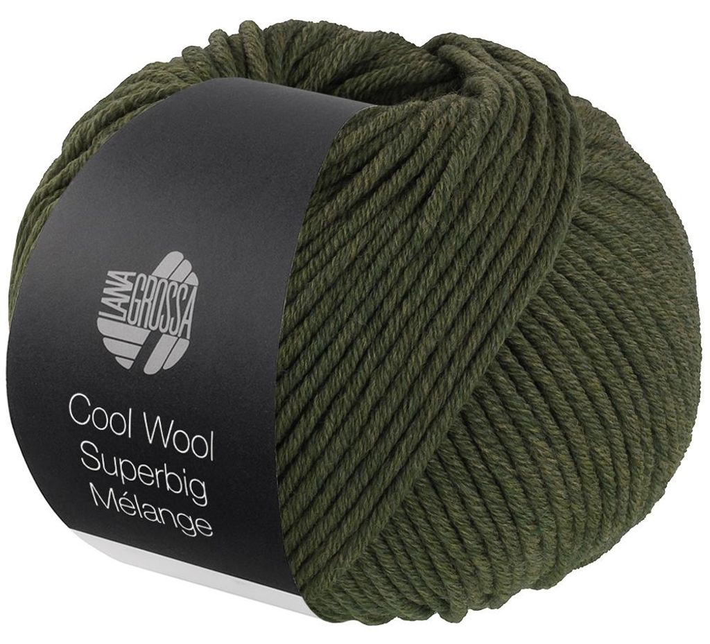 Lana Grossa COOL WOOL Superbig Mélange 50 g extravoluminöse Produktbild 