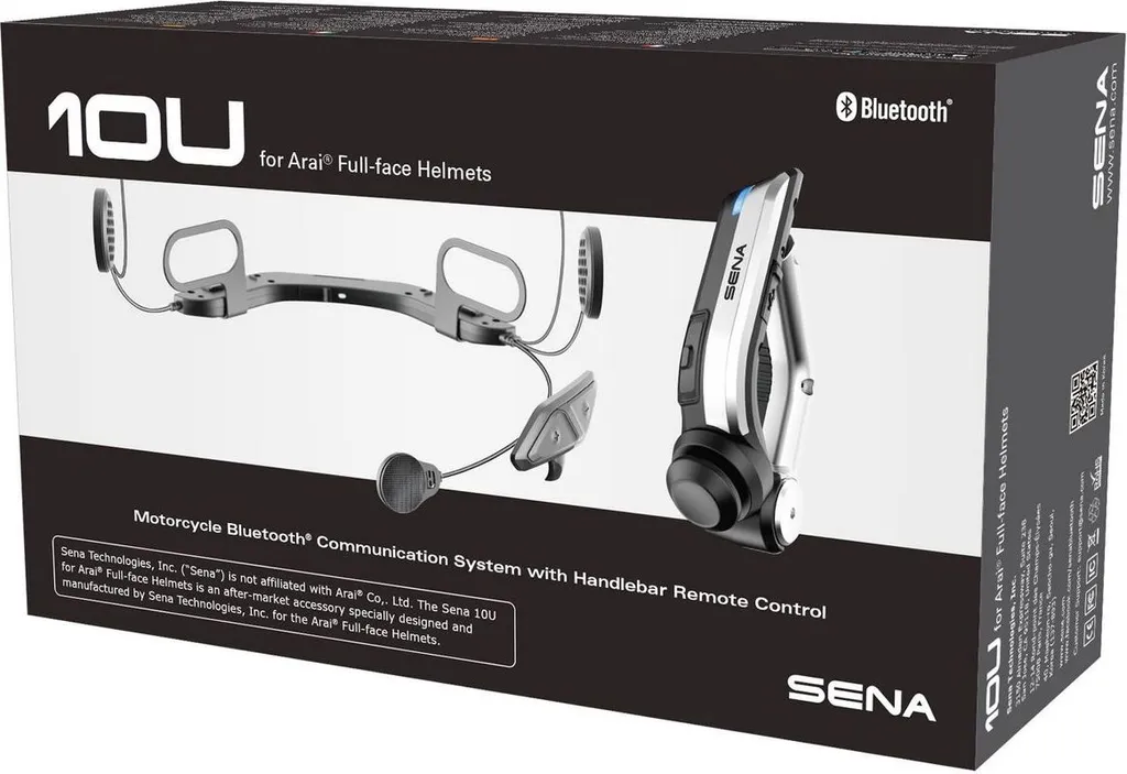 Sena 10U Système de Communication Bluetooth avec Télécommande de Guidon - 7