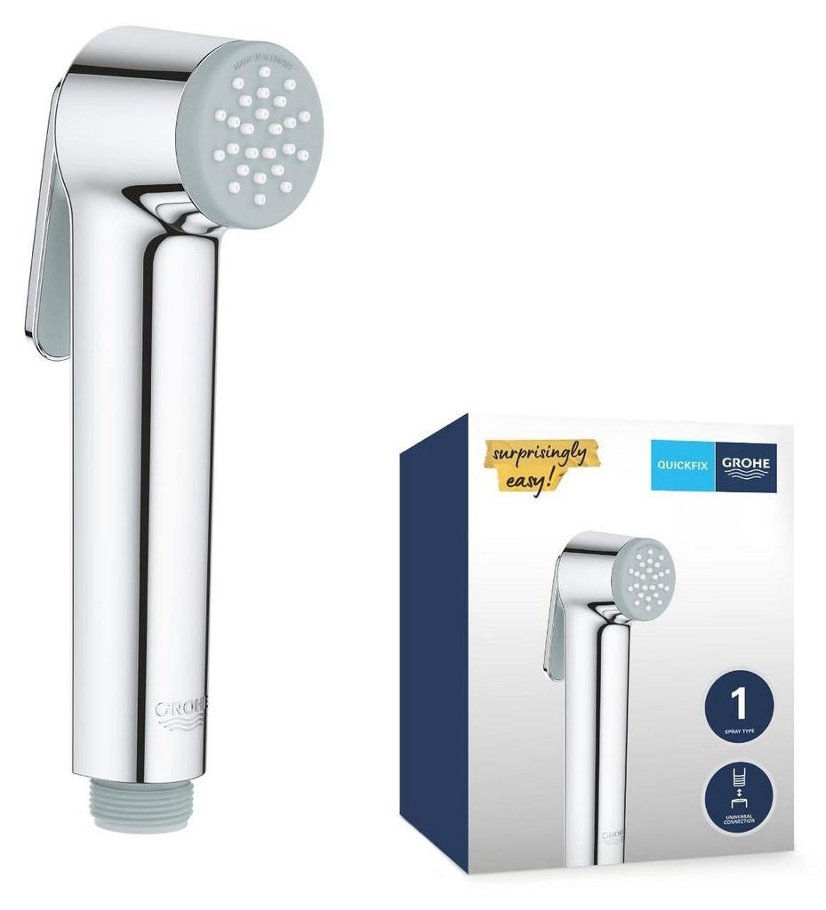 GROHE Vitalio Bidet-Handbrause für WC, 1 Strahlart, chrom Produktbild 