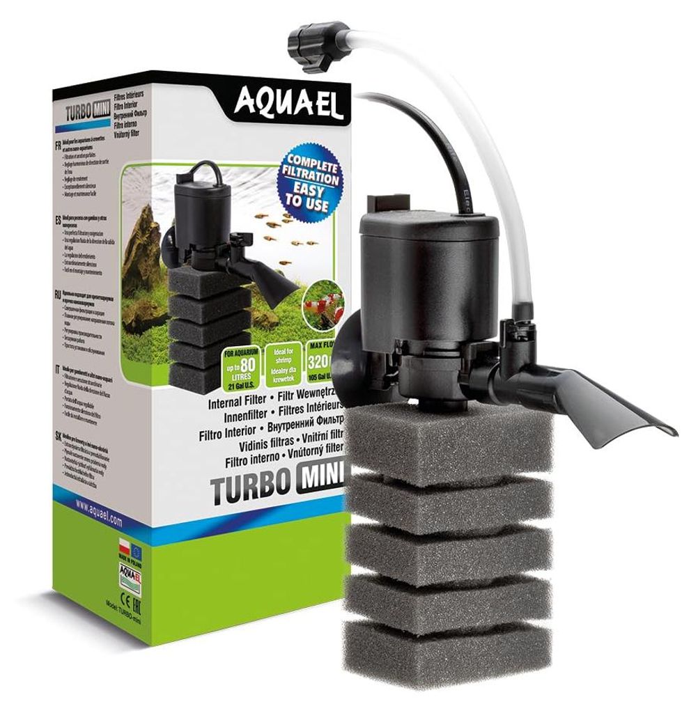 Filtro interno Aquael Turbo Mini, portata 320 l/h Immagine del prodotto 