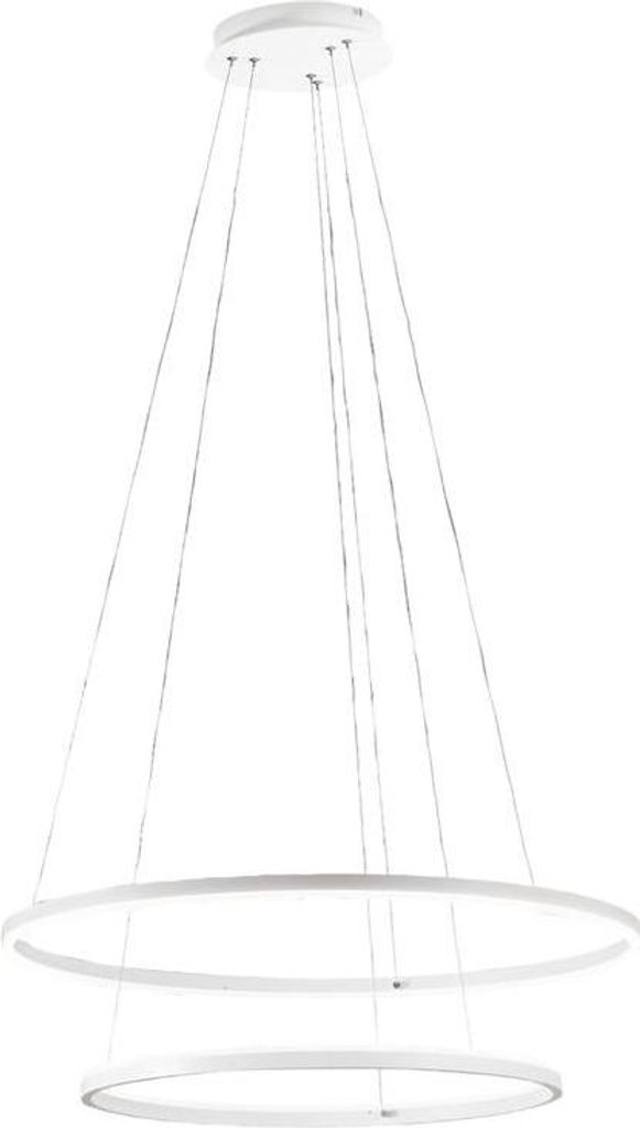 GIOTTO Pendelleuchter mit LED 65W weiß 3508-48-102 Fabas Produktbild 