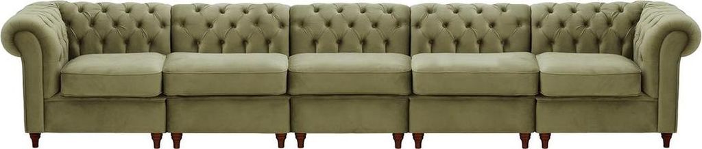 Chesterfield Modulsofa-Velluto 3-dark oak
