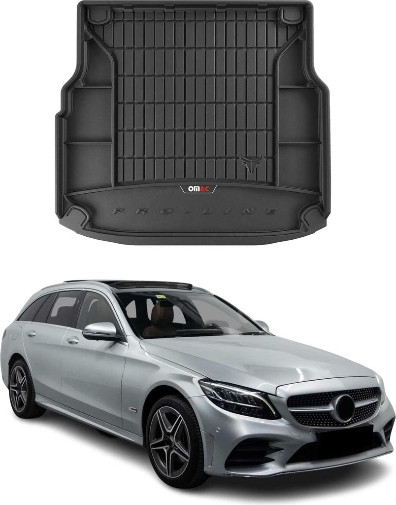 Tapis de Coffre pour Mercedes Classe C S205 2014-2022 TPE Image du produit 
