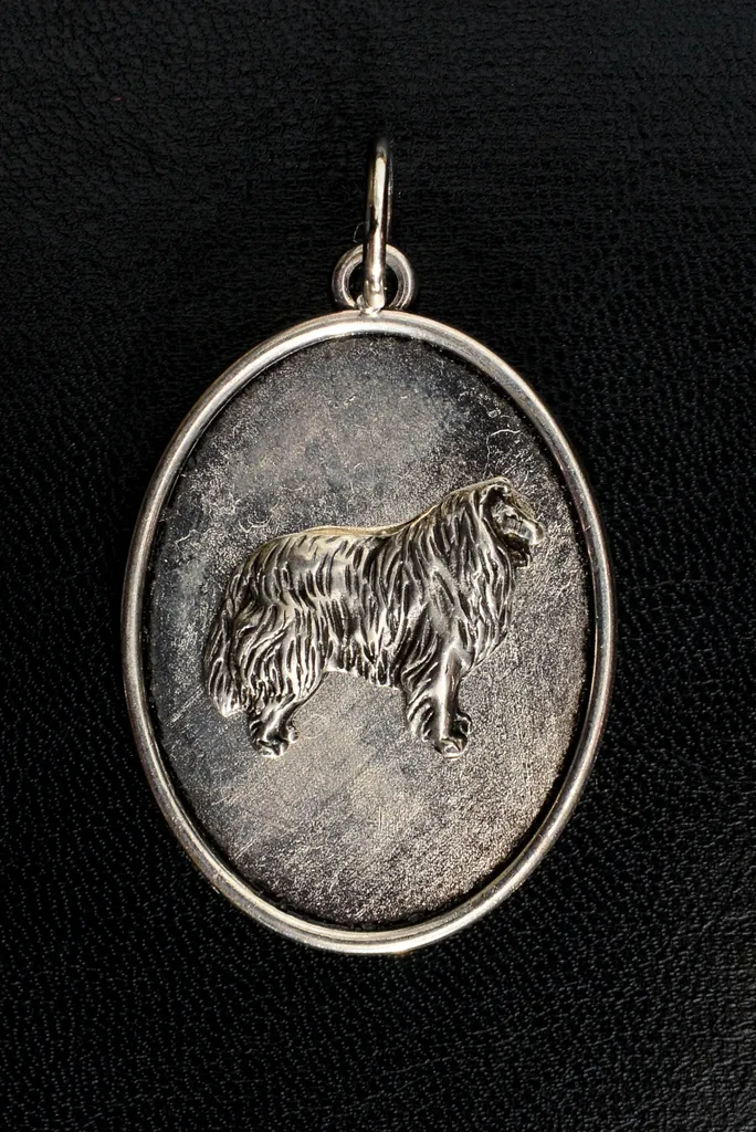 Collier Colley en Argenté Art-Dog - Bijou Unique Pendentif de Chien - 6