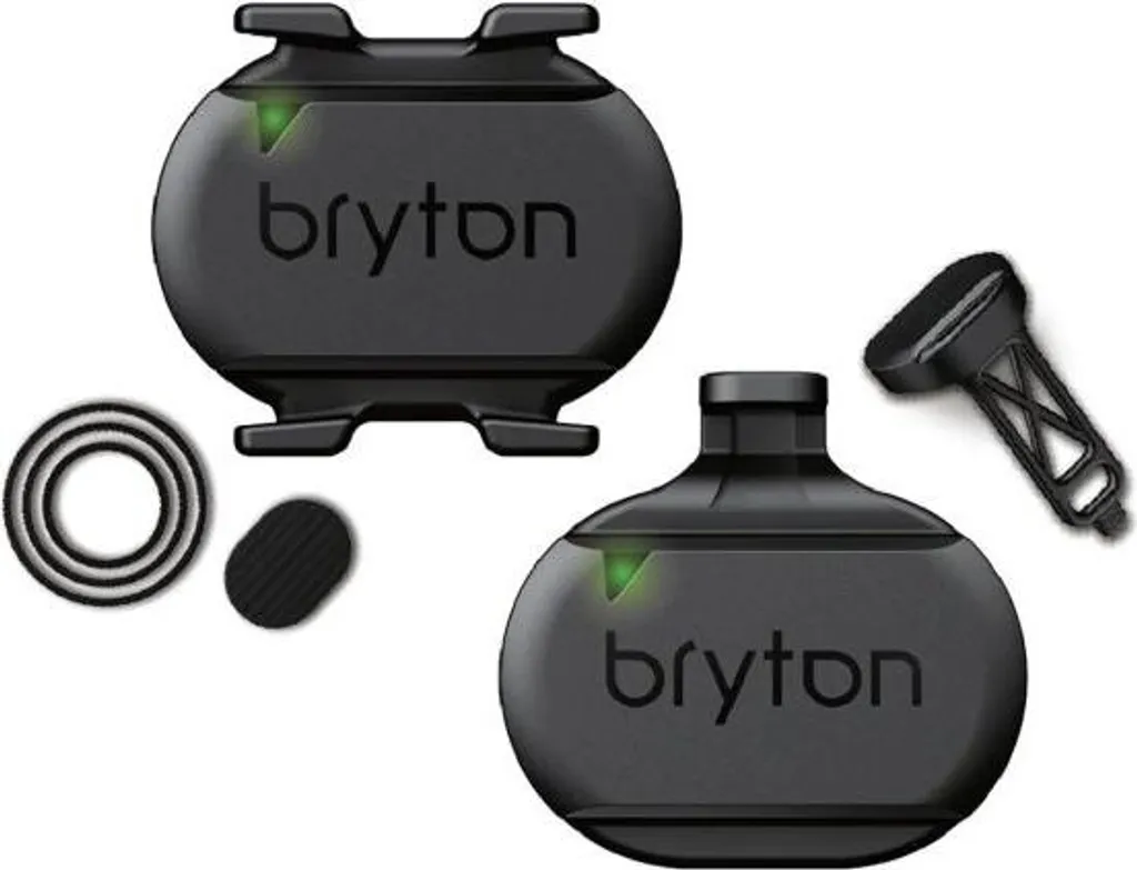 Capteur de Vitesse et Cadence 2-en-1 Bryton pour Cyclisme sur Route