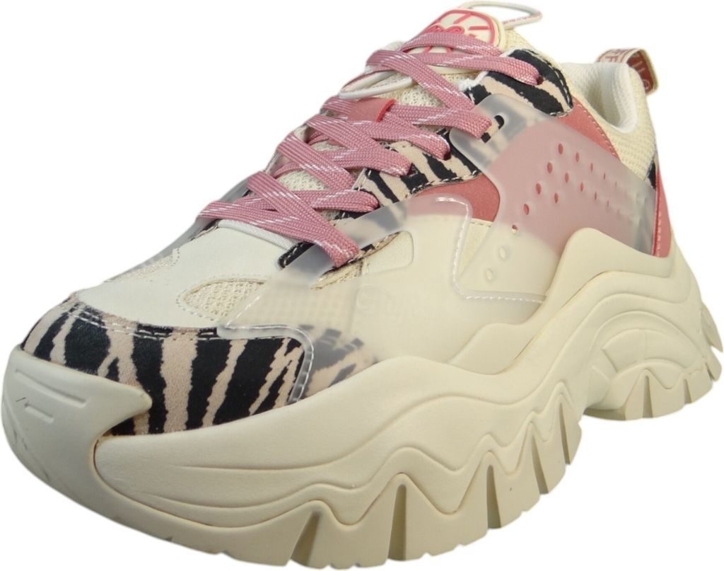 Buffalo Damen Low Sneaker Trail One Low Top 1636370 Beige