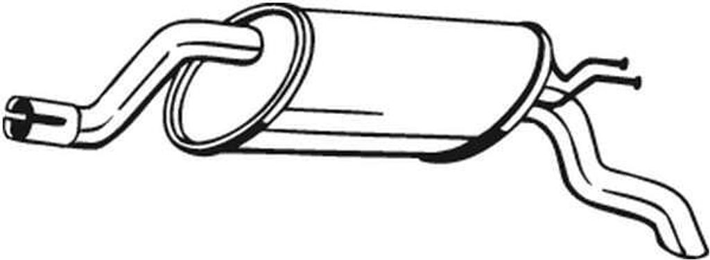 Bosal Endschalldämpfer 148-309