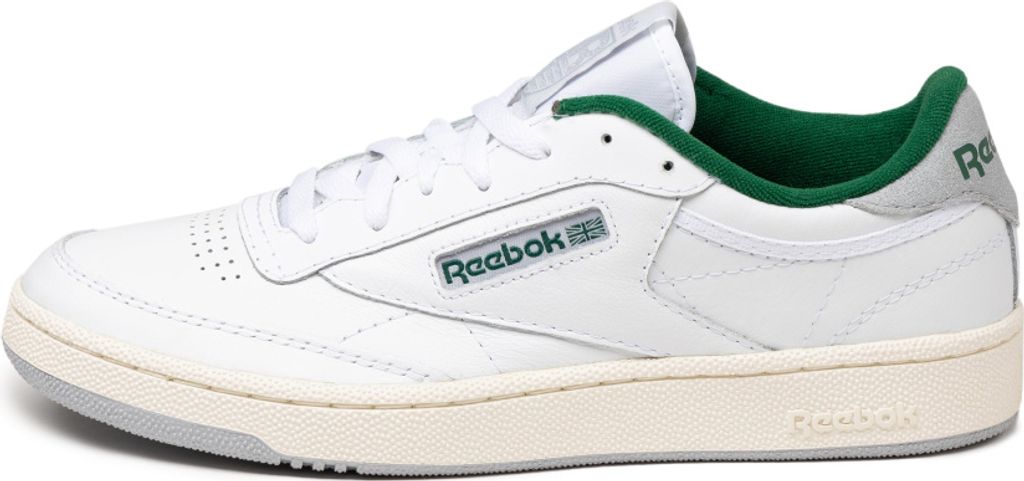 Reebok Club C 85 White Green Grey Sneaker Herren - EU 42,5
