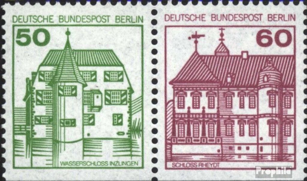 Briefmarken Berlin (West) 1980 Mi W78 postfrisch Burgen und Schlösser