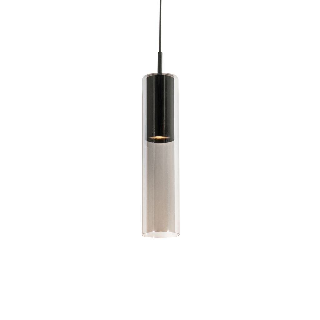 QAZQA - Moderne schwarze Pendelleuchte I Pendellampe I Hängelampe I Pendellampe I Pendelleuchte I Lampe I Leuchte für Schienensystem I Spotlight ...