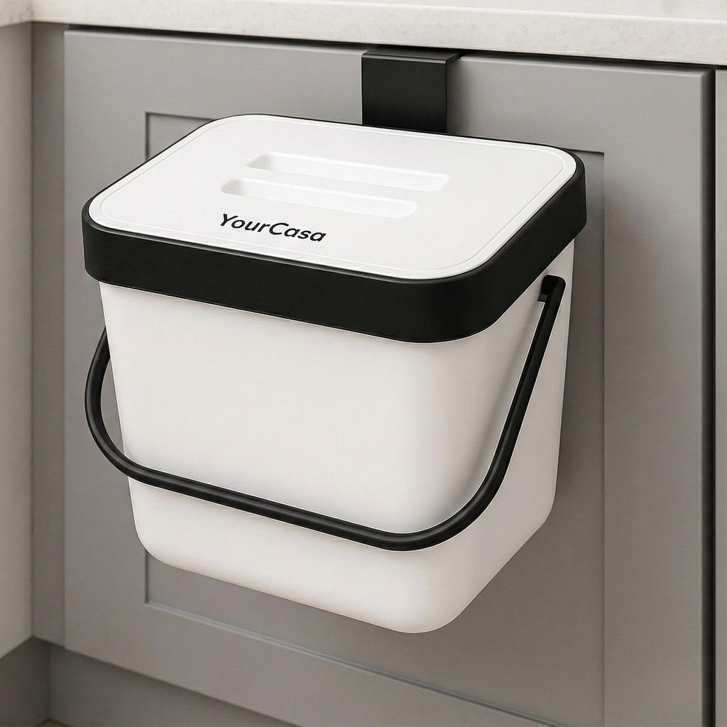 YourCasa® 7L Contenitore per rifiuti organici con supporto Immagine del prodotto 