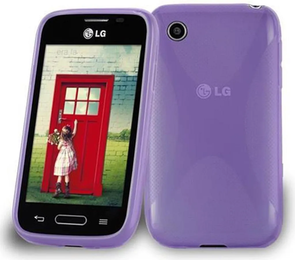 Custodia LG L40 Viola - Salva il tuo Smartphone con Cadorabo
