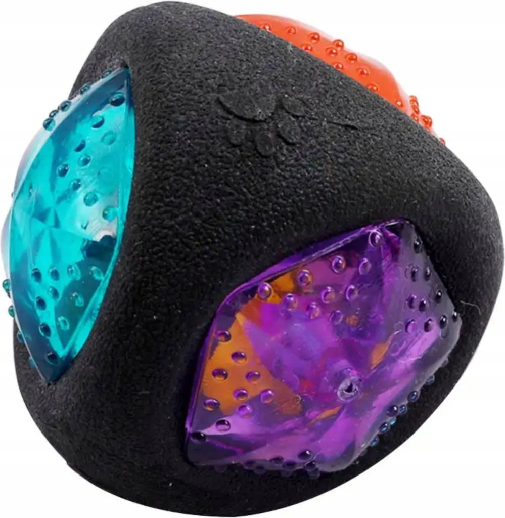 PETSTORY LED Hundespielzeug Wasserdichter Ball 7,5 cm