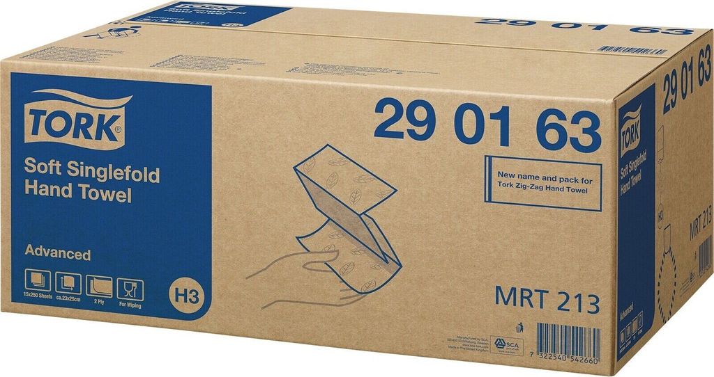 Kärcher PAPIERHANDTUCH 2-LAG HW (3750STK/KRT) 3.338-042.0 Obrázek produktu 