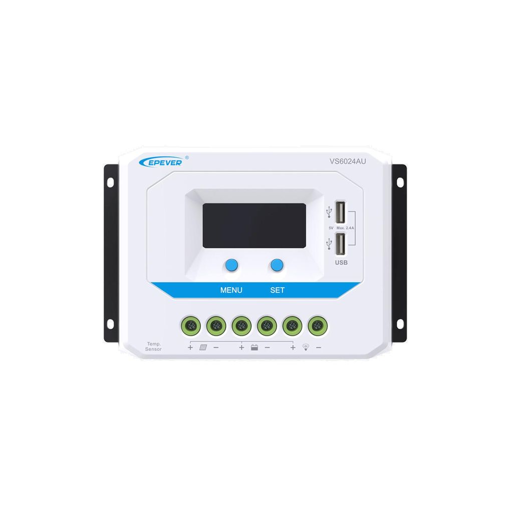 EPEVER VS6024AU PWM Solar Laderegler 60A 50V, 12/24VDC Auto, 0% MwSt.
