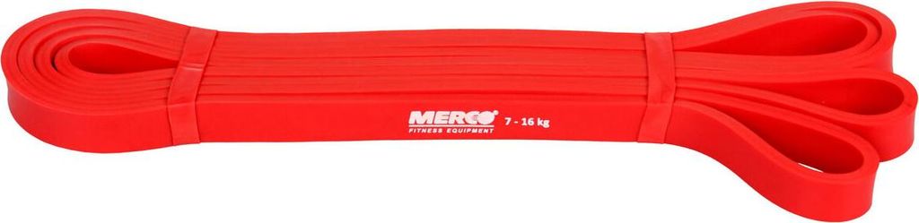 Latex Force Band Krafttrainingsgummiband 13 mm rot Verpackung 1 Stück