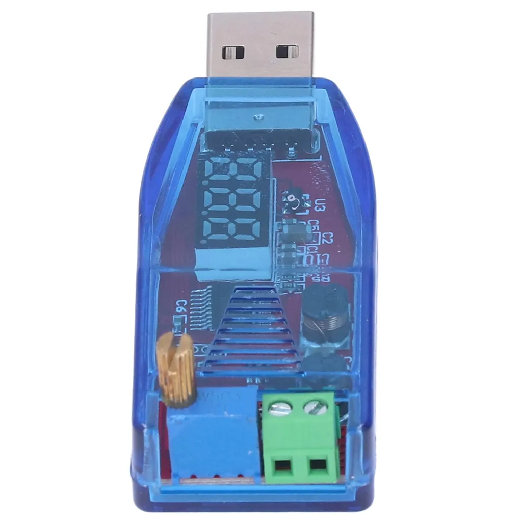 Modulo Alimentazione USB Regolabile - Convertitore DC-DC Buck Boost - 4