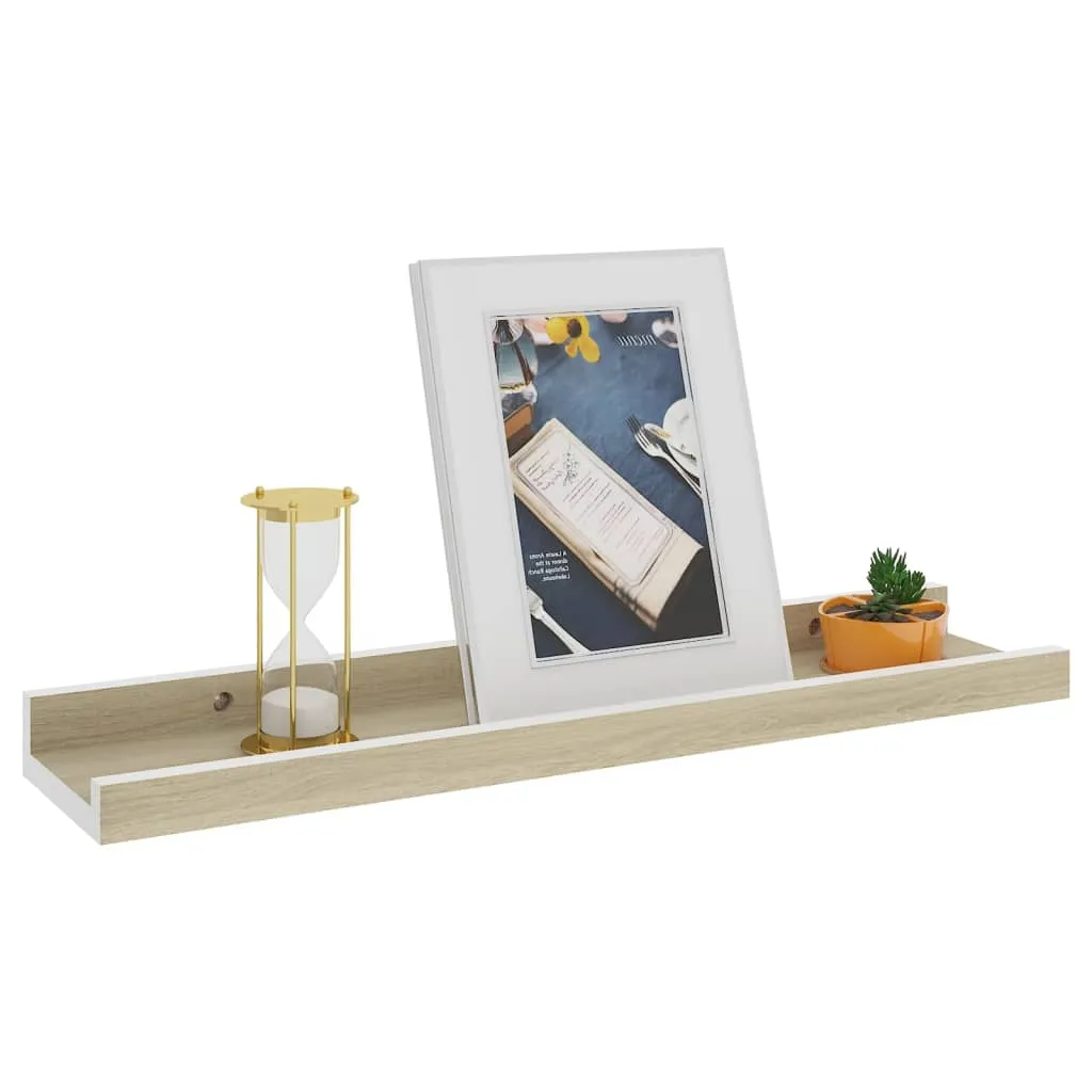 Optimisation Espace Mural : Lot de 4 Étagères 40 cm pour Petits Objets
