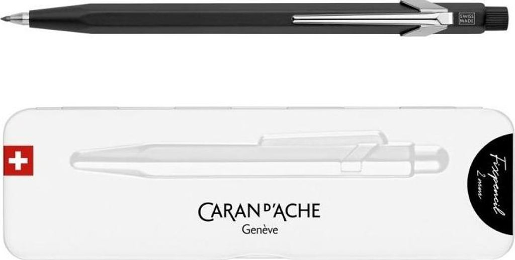 Ołówek automatyczny Fixpencil 2mm w pudełku czarny Zdjęcie produktu 