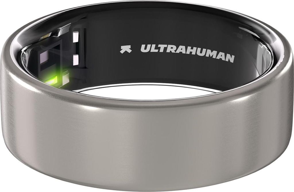 Ultrahuman AIR Smart Ring, Raw Titanium- Größe 12