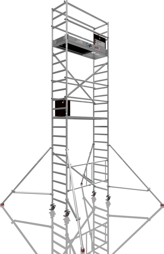 ALTEC AluKlik 2.0 700 | AH 7 m | Breite 0,7 m | Rollgerüst | Klappgerüst