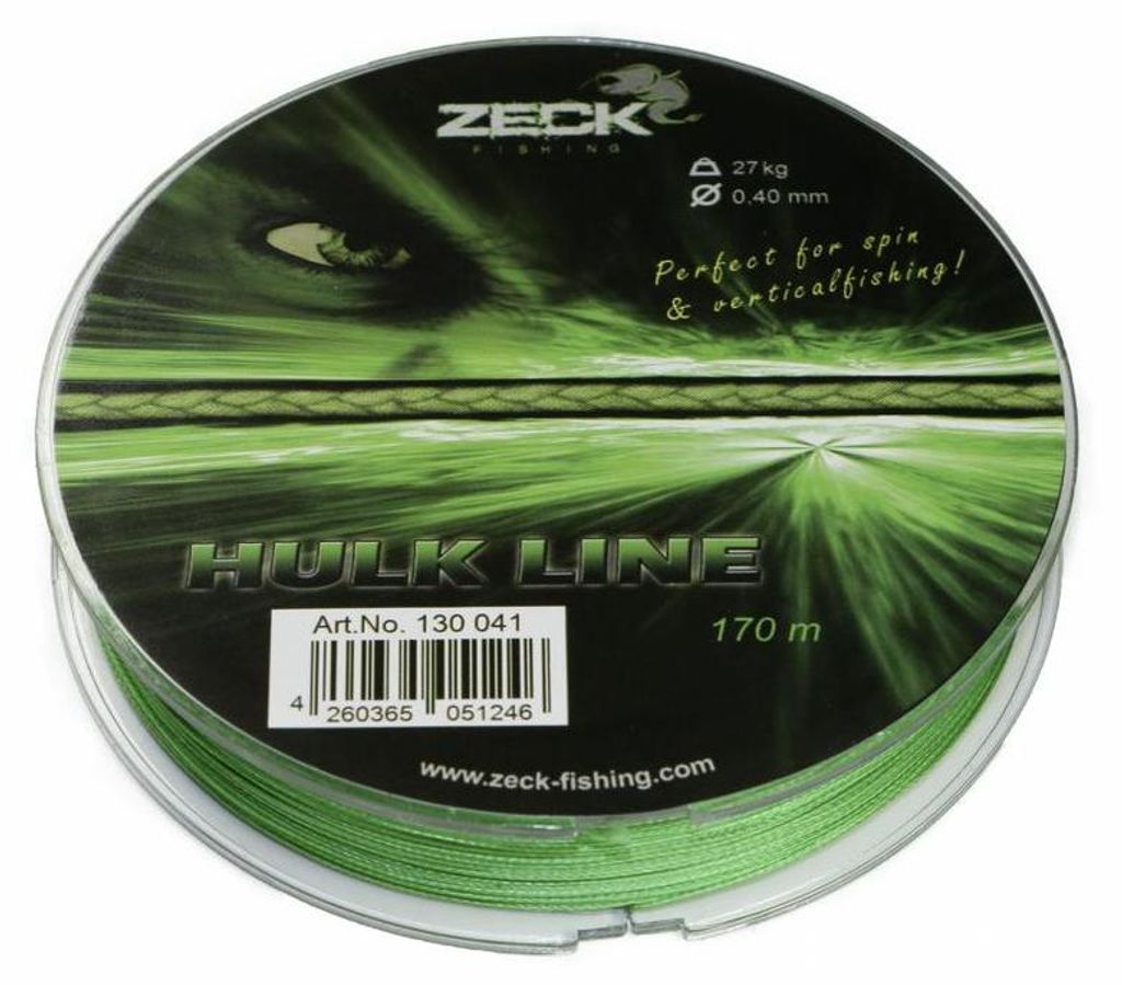 Zeck Hulk Line 0,40mm 170m Vertikal- und Spinnschnur Produktbild 