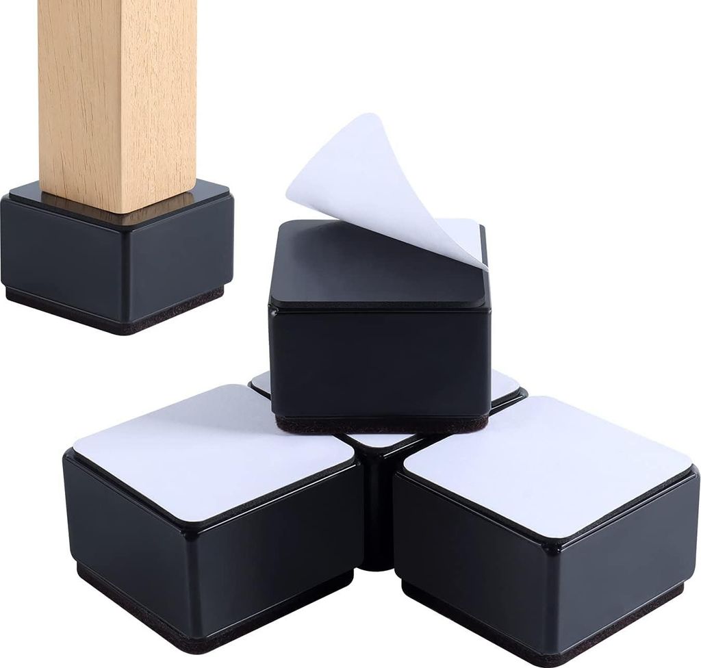 4er-Set Bett-, Tisch-, Stuhl- oder Sofaerhöhungen (je 5 cm Produktbild 
