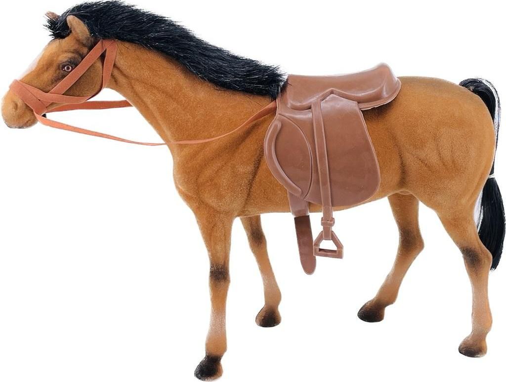 Cheval floqué marron - Trifox Image du produit 