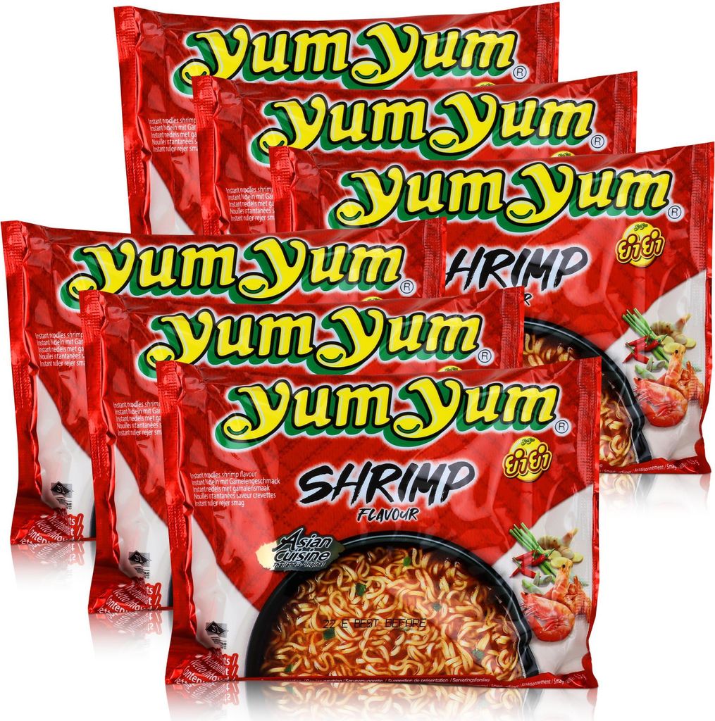 Yum Yum Instant Nudeln Garnelen 60g - SHRIMP - Produktbild 