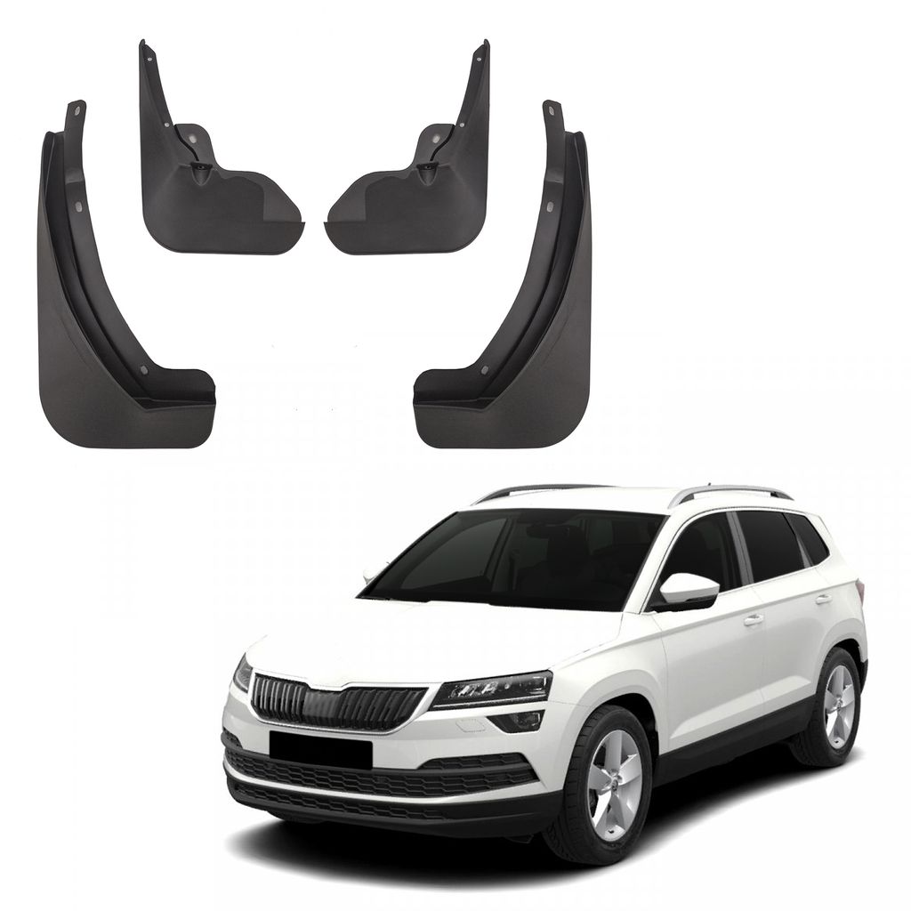J&J AUTOMOTIVE | Schmutzfänger 4er Set vorne + hinten für Produktbild 
