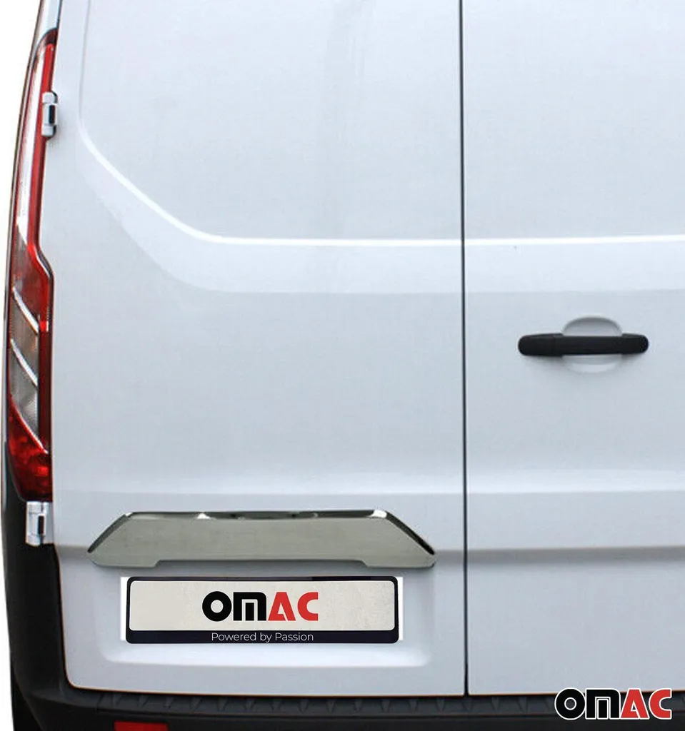 Ford Transit Custom Modanatura Bagagliaio Acciaio Inox Cromato 14-24