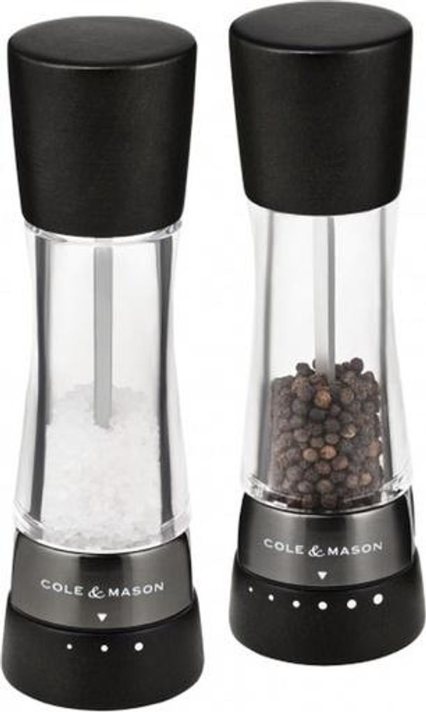 Cole & Mason Derwent Black Wood 190mm Geschenkset