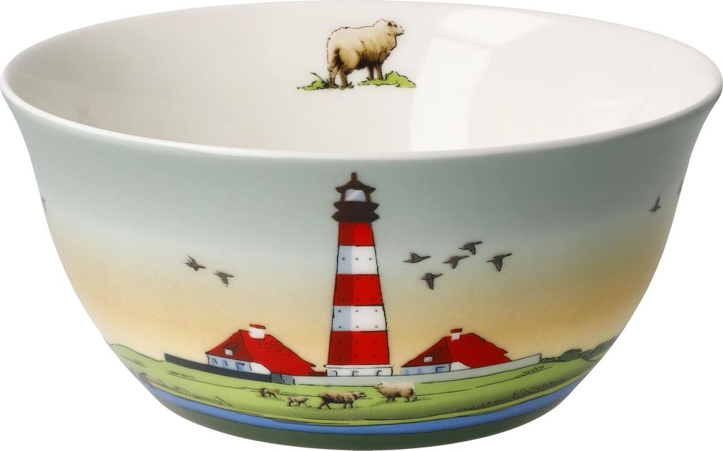 Goebel Schale North Sea Lighthouses, Fine Bone China, Bunt, Immagine del prodotto 