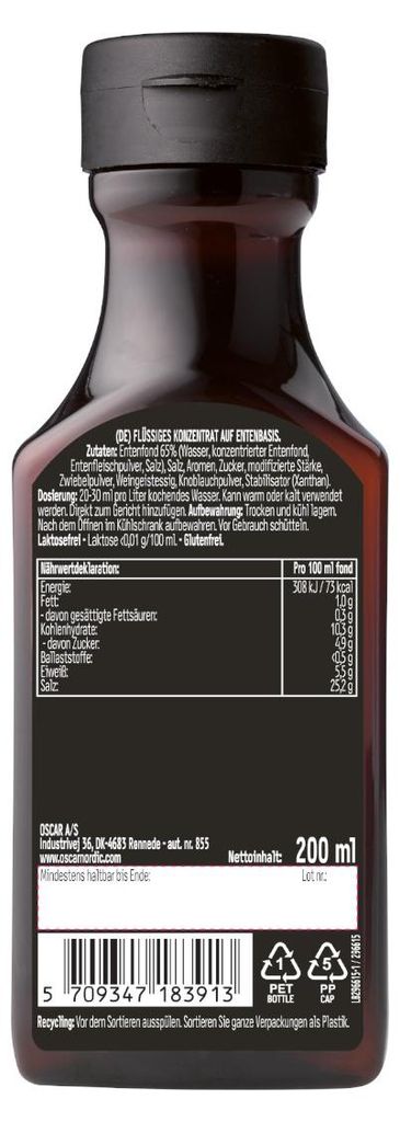 Oscar Entenfond Konzentrat eignet sich für Suppen und Soßen Produktbild 